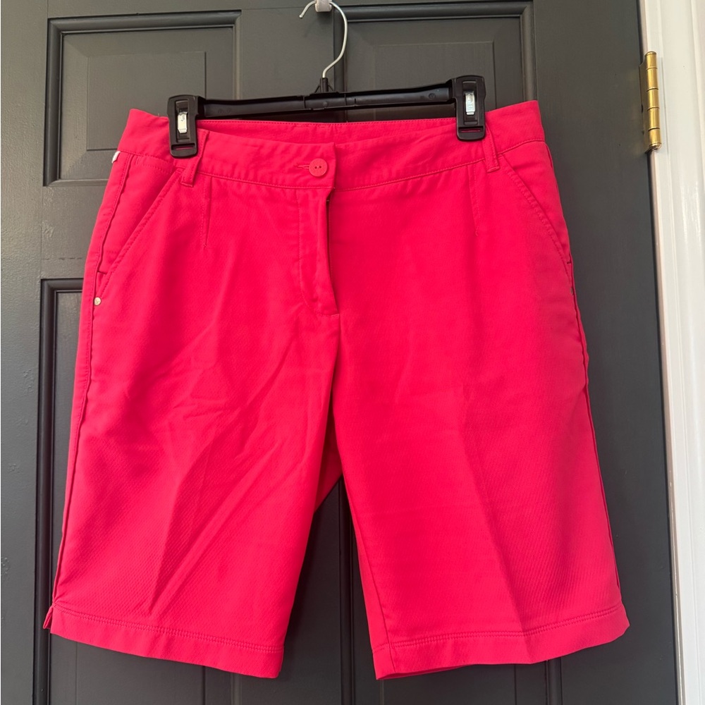 Women's Pink Puma Golf Shorts